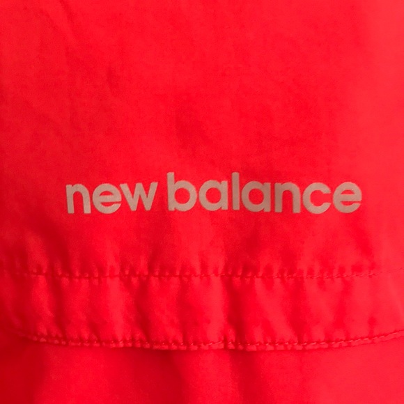 Red New Balance windbreaker - Picture 3 of 5